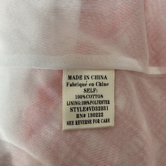 Very J Red and White Plaid Cold Shoulder Babydoll - Picture 11 of 11